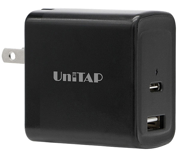 窒化ガリウム採用PD65W対応給電アダプター