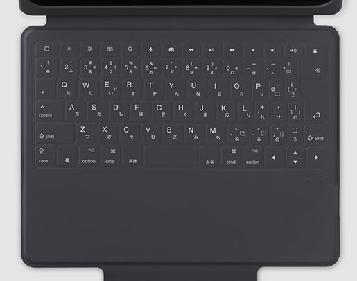 GIGAスクール向け iPad（A16/第10世代）用キーボードケース （グレイ）