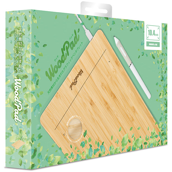 10.4インチエントリーペンタブレット「WoodPad」