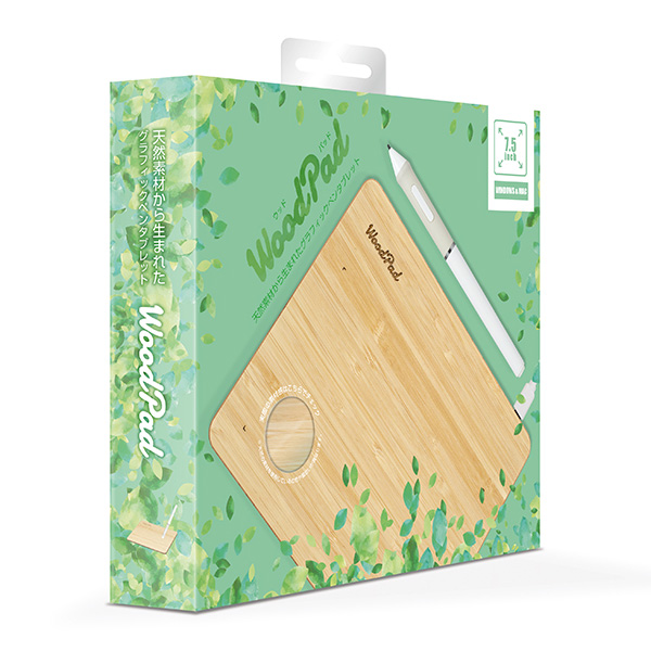 7.5インチエントリーペンタブレット「WoodPad」