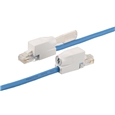 鍵付LANケーブル(3m) ブルー