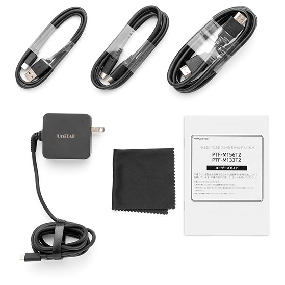 15.6型フルHDタッチ機能付きモバイルディスプレイ/1920×1080/HDMI(標準サイズのタイプA)、USB Type-C/ブラック/スピーカー：あり