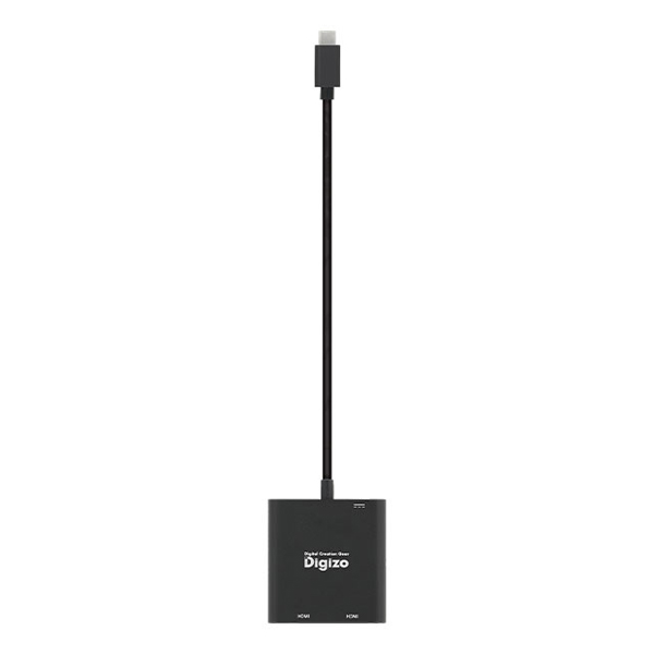 HDMI 4K×2ポート出力可能 Type-C変換アダプター