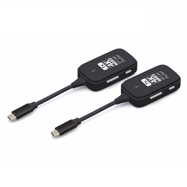 4K対応ワイヤレスプレゼンテーション USB-C子機×2台セット（子機のみ）