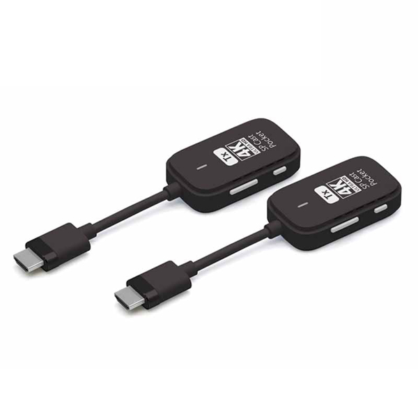 4K対応ワイヤレスプレゼンテーション HDMI子機×2台セット（子機のみ）