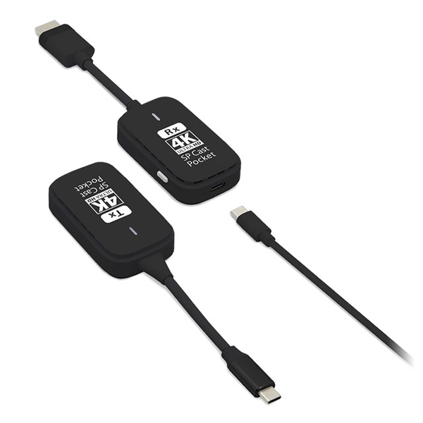 4K対応ワイヤレスプレゼンテーション USB-C to HDMI