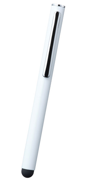 TALOG 柔らかいタッチのシリコンペン先タッチペン （ホワイト）