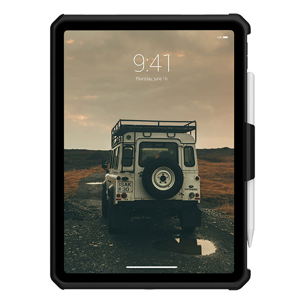 UAG社製 iPad（第10世代）用SCOUT with Kickstand & Hand Strap Case （ブラック）