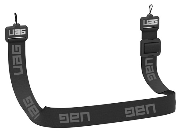 URBAN ARMOR GEAR社製iPad Plasmaケース用 ショルダーストラップ （ブラック）