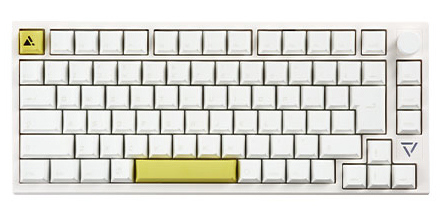 ガスケットマウント搭載 ゲーミングメカニカルキーボード （日本語キー/ホワイト）