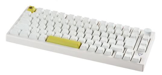 ガスケットマウント搭載 ゲーミングメカニカルキーボード （日本語キー/ホワイト）