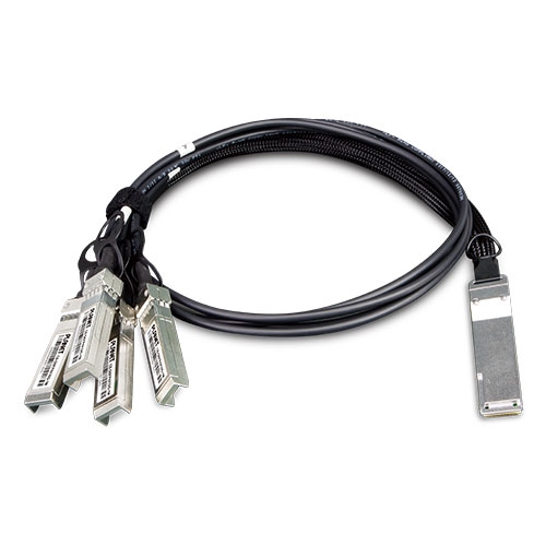40G QSFP+ to 4×10G SFP+ 直接接続銅線ケーブル(1M)