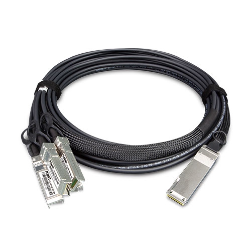 40G QSFP+ to 4×10G SFP+ 直接接続銅線ケーブル(3M)