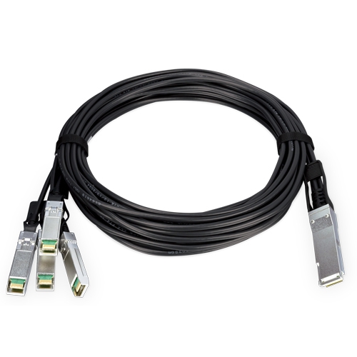 100G QSFP28 to 4×25G SFP28 ブレイクアウトケーブル - 3M