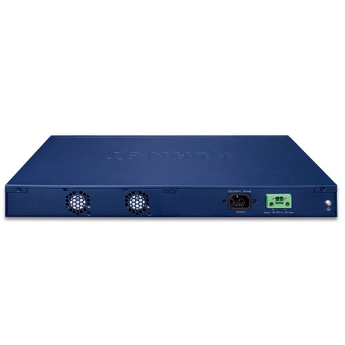 L3 16ポート 100/1000X SFP + 8ポート ギガビットTP/SFP + 4ポート 10G SFP+ マネージドイーサネットスイッチ、36-72V DC冗長電源