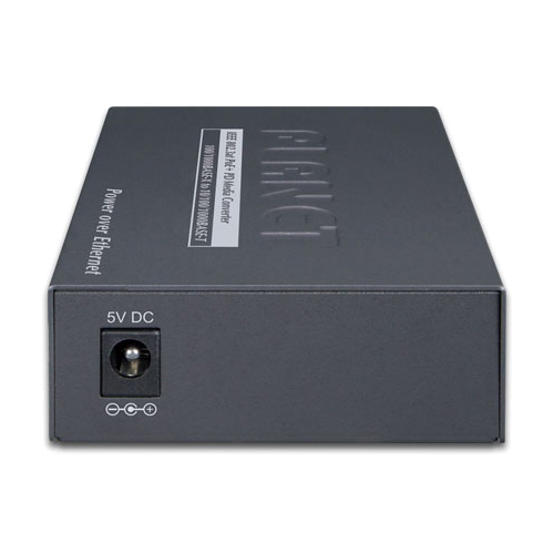 802.3at PoE+ PD 10/100/1000BASE-T - 100/1000BASE-X SFP メディアコンバータ