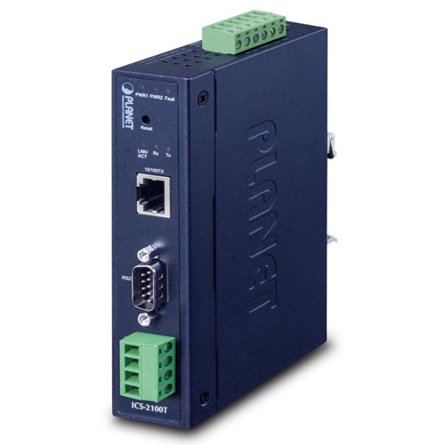 産業用1ポート RS232/RS422/RS485 シリアルデバイスサーバー