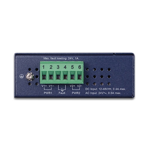 10/100Base-TX～100Base-FX(SFP) 産業用メディアコンバーター(-40～75℃)