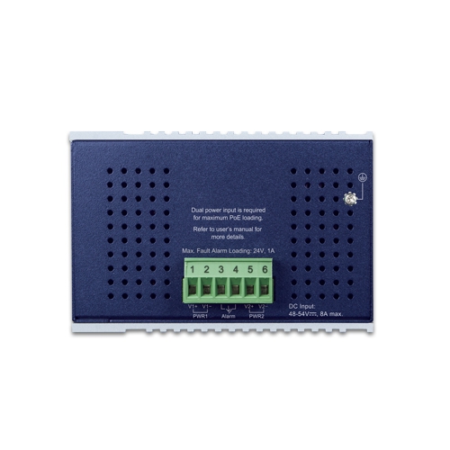 産業用4ポート 10/100/1000/2500T 802.3bt PoE + 2ポート 10G SFP+イーサネットスイッチ