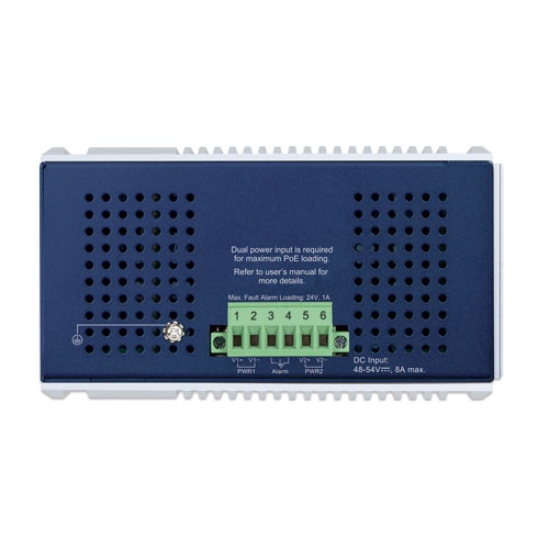 産業用8ポート 10/100/1000T 802.3bt PoE + 4ポート 10G SFP+ イーサネットスイッチ
