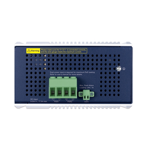 産業用L2+ 4ポート 10/100/1000T 802.3bt PoE + 1ポート 10/100/1000T + 2ポート 1G/2.5G SFP マネージドイーサネットスイッチ(12Vブースター付き)