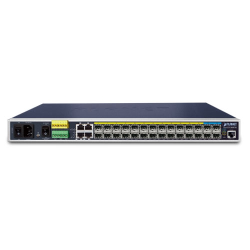 産業用L3 14ポート100/1G SFP(4×共有TP + 10ポート1G/2.5G SFP + 4ポート10G SFP+) マネージドイーサネットスイッチ