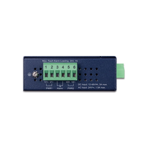 1000BASE-SX～10/100/1000BASE-T 802.3at PoE+ 産業用メディアコンバーター(SC、MM)-550m