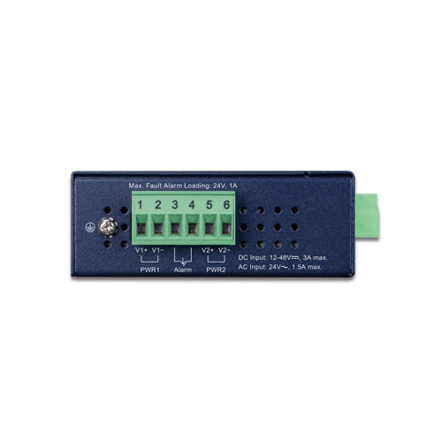 1000BASE-SX /LX～10/100/1000BASE-T 802.3at PoE+ 産業用メディアコンバーター(mini-GBIC SFP)