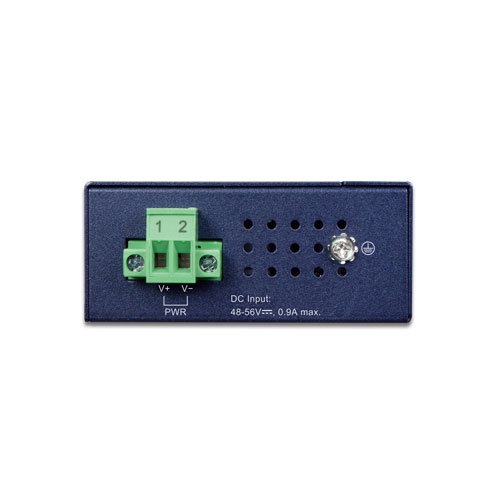 産業用コンパクト 100/1000BASE-X ～ 10/100/1000BASE-T へ 802.3at PoE+ メディアコンバーター