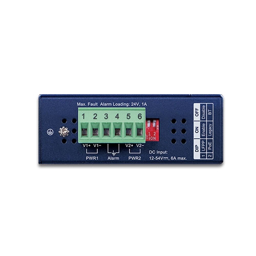 産業用1ポート100/1000X SFP～1ポート10/100/1000T 802.3bt PoE++メディアコンバーター