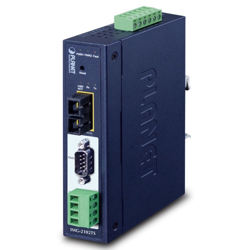 IP30 産業用1ポート RS232/RS422/RS485 Modbus ゲートウェイ(-40～75℃)