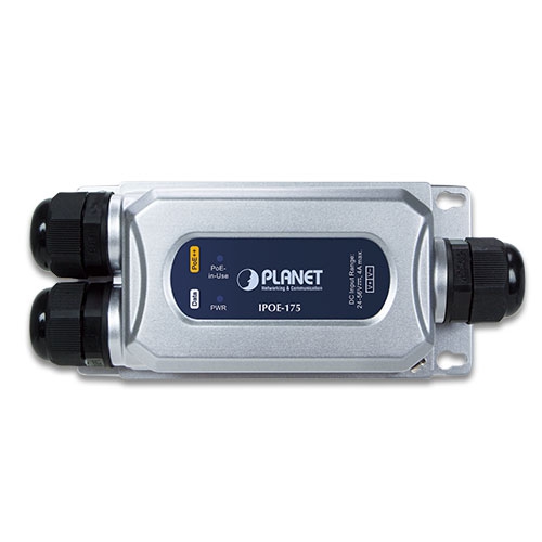 産業用 IP67 1ポート 60W 802.3bt PoE++インジェクター