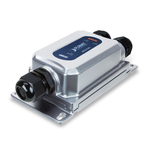 産業用IP67 PoE++エクステンダー 2ポート出力