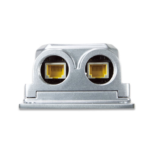 産業用IP67 PoE++エクステンダー 2ポート出力