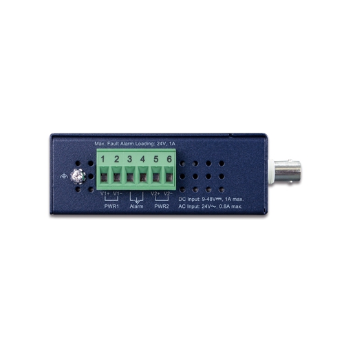 産業用1ポート BNC/RJ11~4ポート ギガビットイーサネットエクステンダー