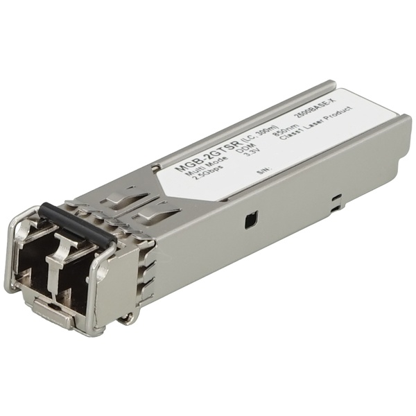 2.5G SFPトランシーバー マルチモード 850nm DDM -40～85℃ - 300m