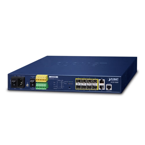 6ポート 100/1000X SFP + 2ポート 1G/2.5G SFP + 2ポート 10/1000/1000T マネージドメトロイーサネットスイッチ