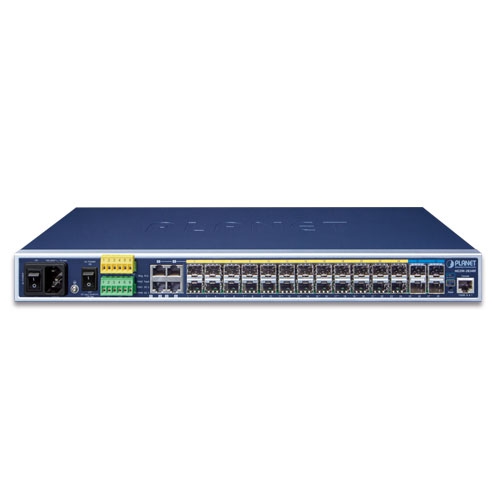 L3 14ポート 100/1G SFPと4つの共有10/100/1000T + 10ポート 1G/2.5G SFP + 4ポート 10G SFP+ メトロイーサネットスイッチ