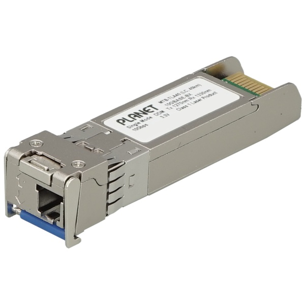 1ポート10GBASE-BX SFP+ 光ファイバーモジュール - 40km TX:1270nm RX:1330nm -40～85℃