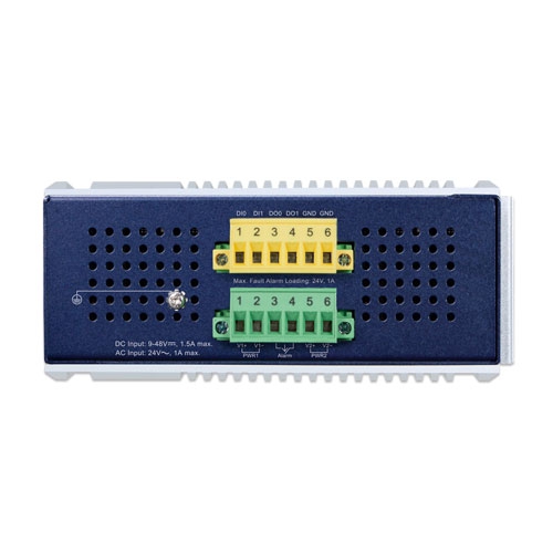 産業用 2ポート 10/100/1000T + 2ポート 1G/2.5G SFP マネージド TSN メディアコンバーター