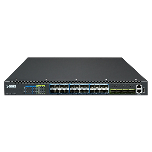 レイヤー3 16ポート 10G SFP+ + 8ポート 25G SFP28 + 4ポート 100G QSFP28 マネージドイーサネットスイッチ