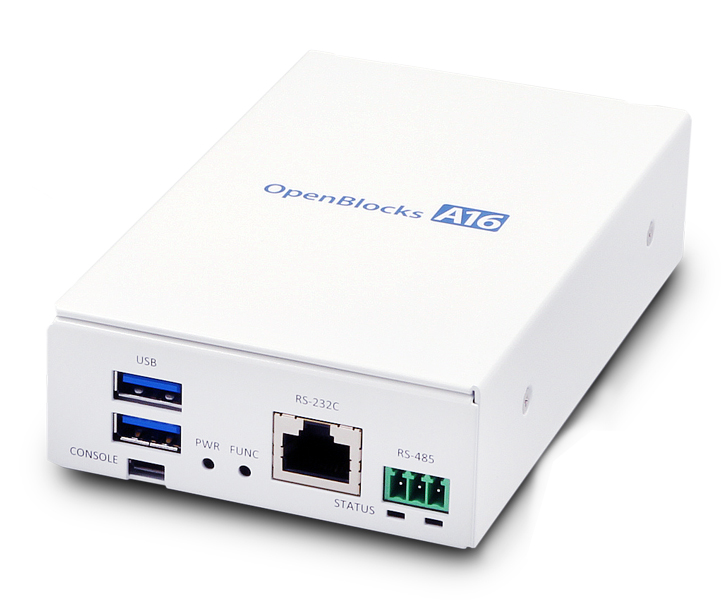 OpenBlocks A16 Debian 13搭載 SSD120GBモデル 【ARM Cortex-A53/2GB/SSD 130GB/Debian 13版/小型】