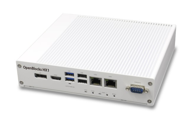 OpenBlocks HX1 Debian GNU/Linux 12搭載 SSD 256GBモデル 【Intel Atom x6413E/8GB/SSD 256GB/Debian12/ 1/2Uサイズ】