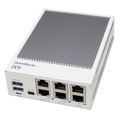 OpenBlocks IX9 FW5搭載 SSDなしモデル 【Intel Atom E3845/8GB/eMMC 8GB/小型/Debian11版】