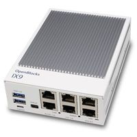OpenBlocks IX9 FW7搭載 SSDなしモデル 【Intel Atom E3845/8GB/eMMC 8GB/Debian13版/小型】