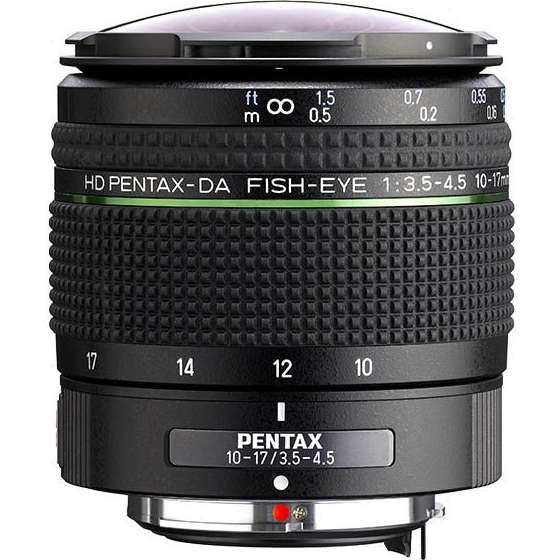 超広角魚眼ズームレンズ HD PENTAX-DA FISH-EYE10-17mmF3.5-4.5ED （ケース/フード付）