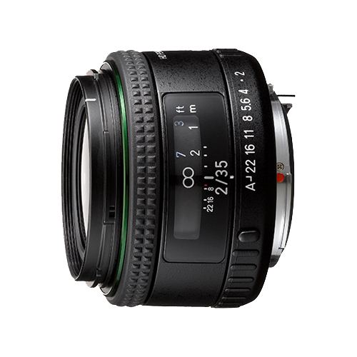 広角レンズ HD PENTAX-FA35mmF2 (フード・ケース付)