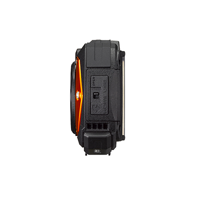 防水デジタルカメラ WG-80 (オレンジ)