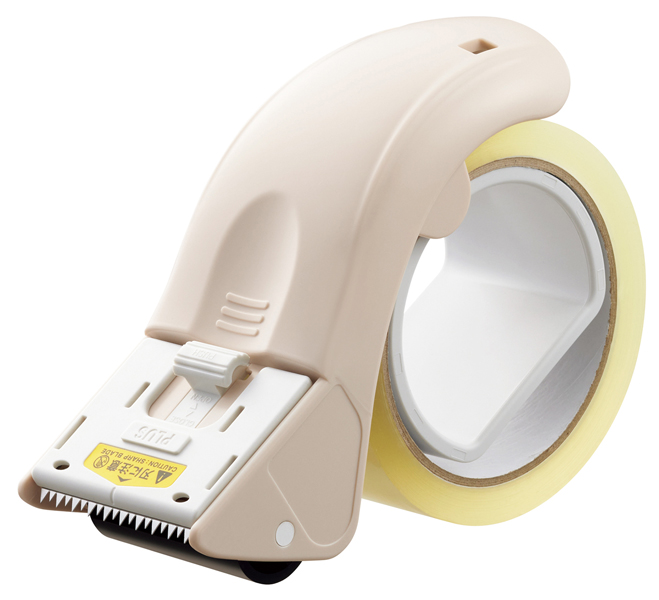 OPPテープカッター グリップカット TC-500P ベージュ