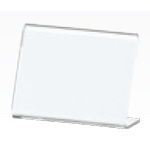 カード立て L型 W65×D21×H50mm CT-111L